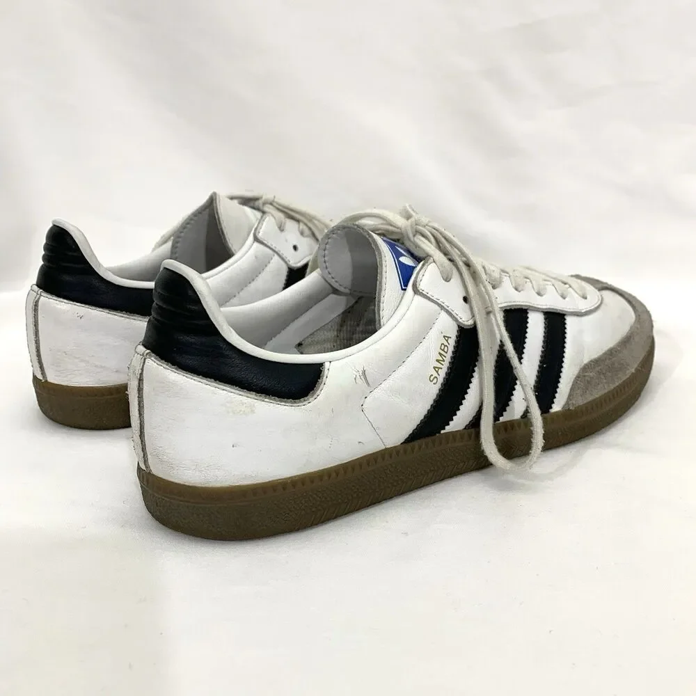 Adidas Samba OG Cloud White/ Core Black Shoes Men's Size 10